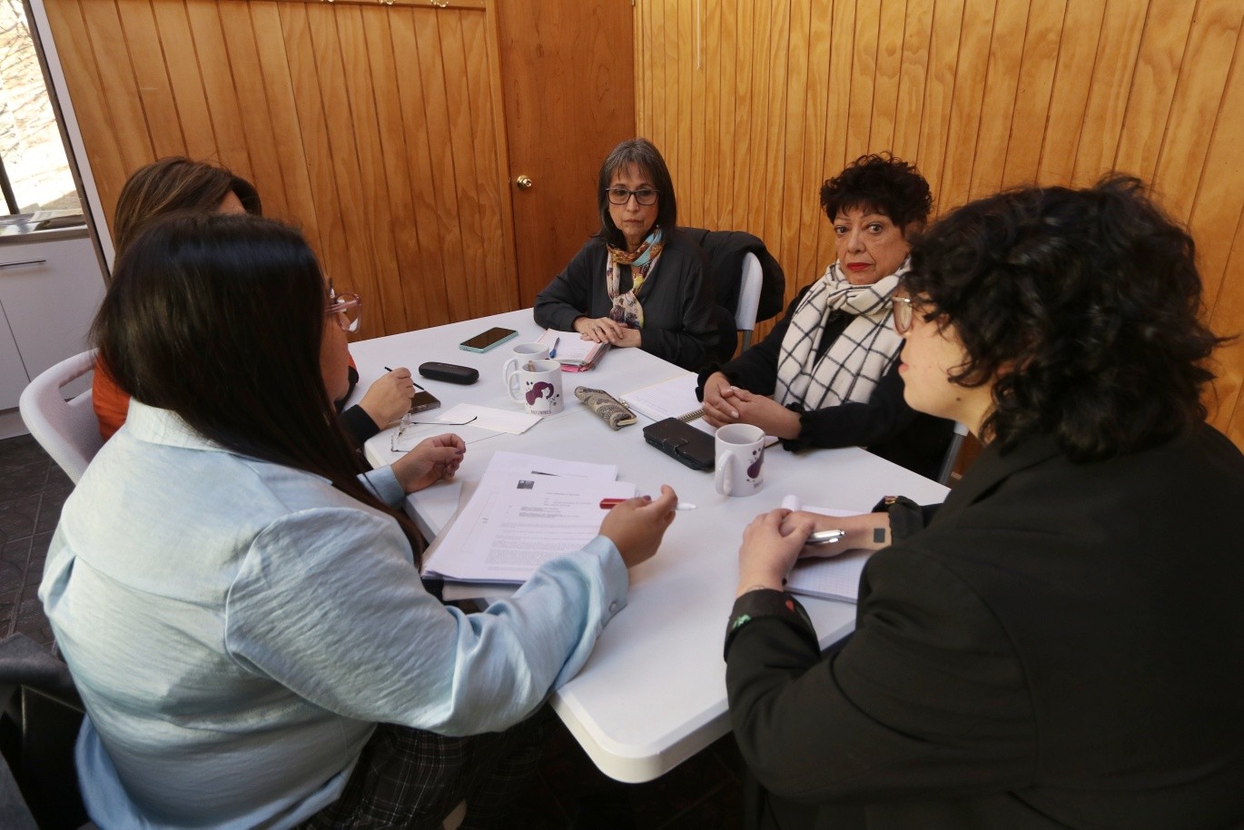 Trabajo interinstitucional abordan Delegación Provincial de Tierra del Fuego y SERNAMEG