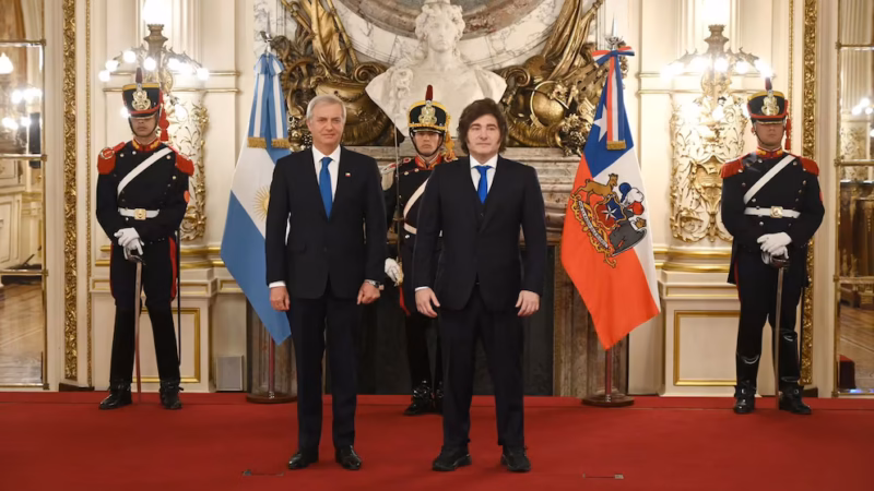 Javier Milei recibe a José Antonio Kast con intención de reforzar la sintonía e intensificar la coordinación del Gabinete