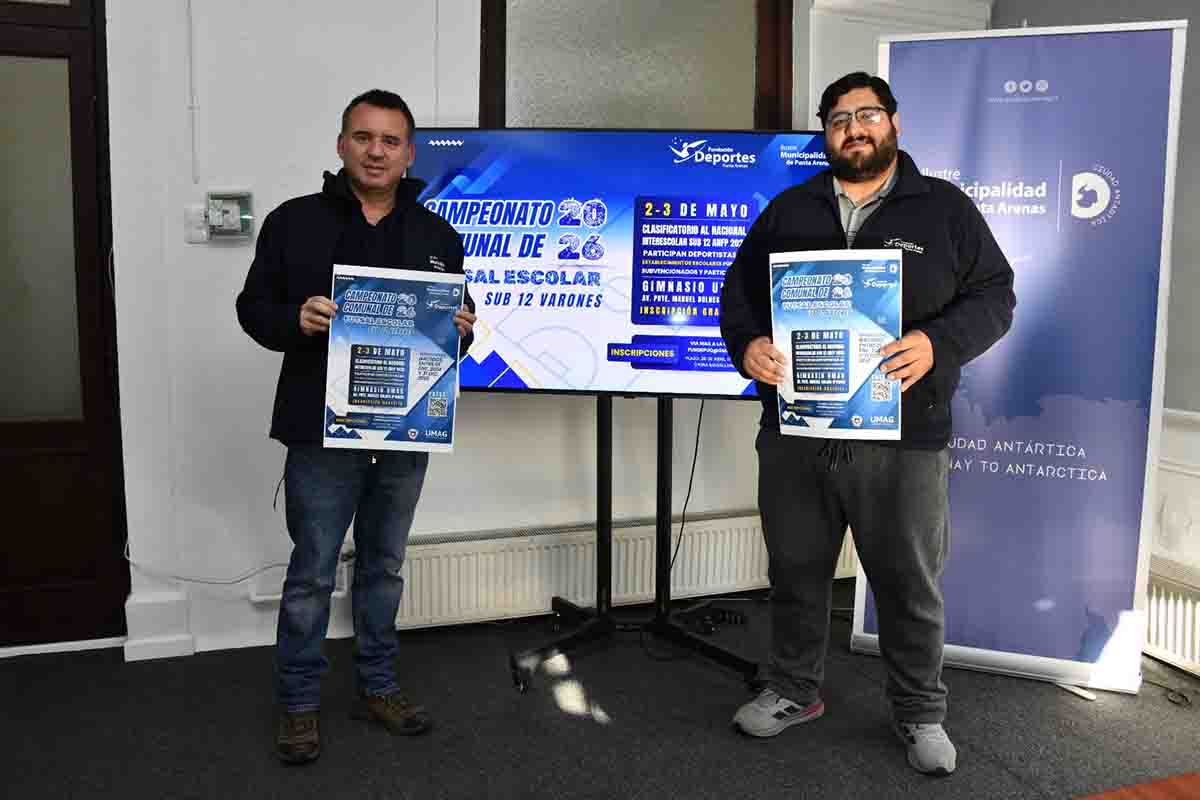 Municipio lanza Campeonato Comunal Escolar de Futsal Sub-12