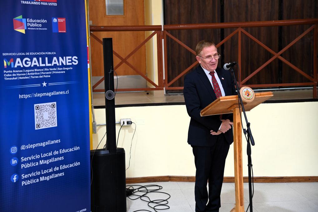 Director ejecutivo (s) del SLEP Magallanes rindió cuenta pública de la gestión del 2025 