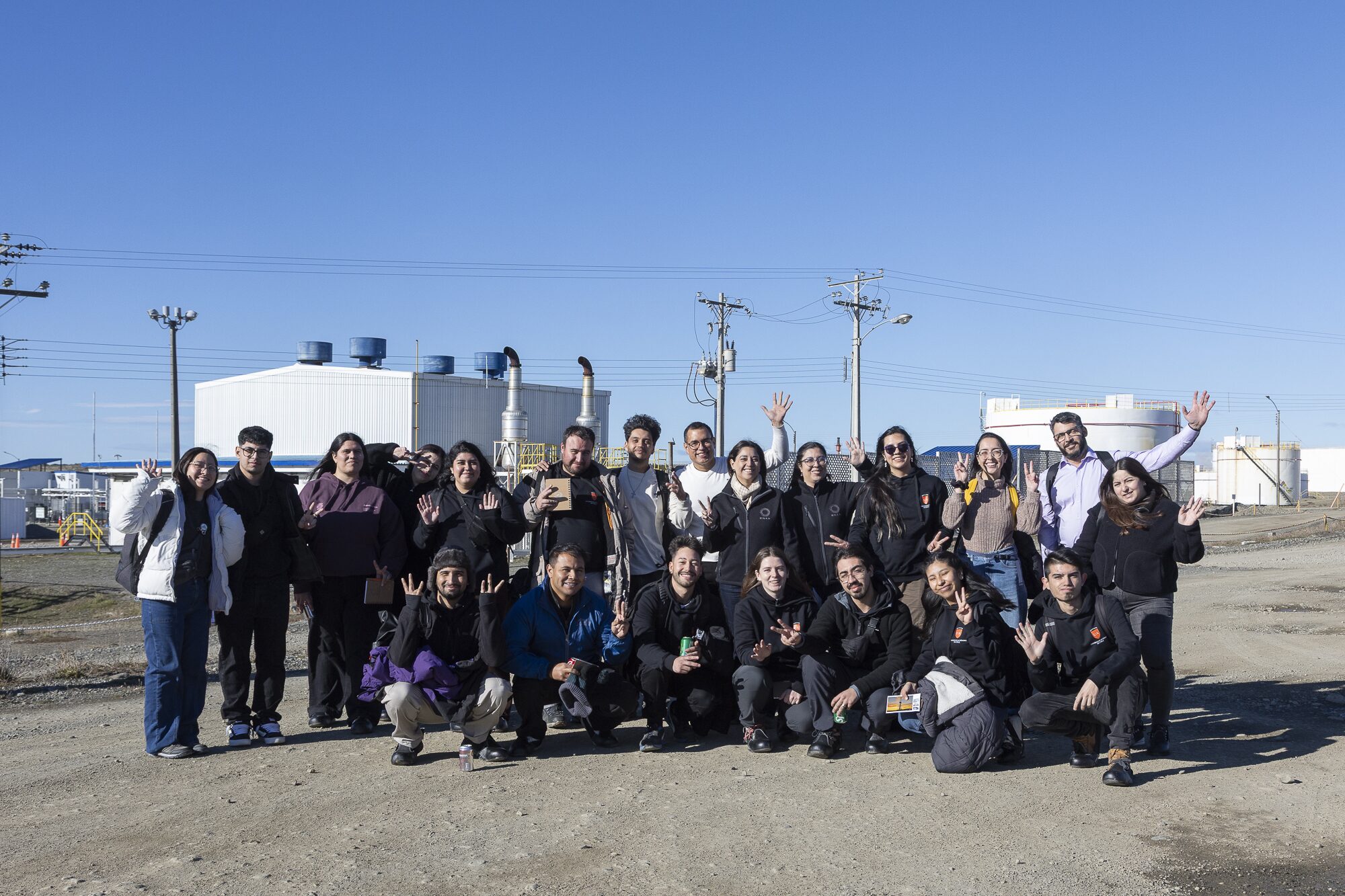 ENAP Puertas Abiertas permitió que universitarios/as de Santiago conocieran procesos de combustibles y gas natural en Magallanes
