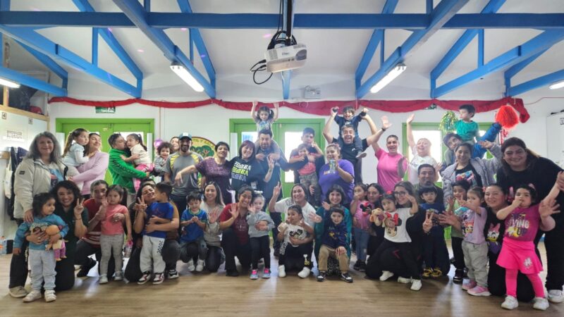 Salas cuna y jardines infantiles de Integra Magallanes promueven la actividad física desde la niñez