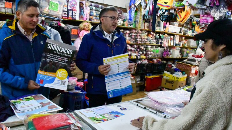 Autoridades provinciales invitan a participar en simulacro de sismo y tsunami en Cabo de Hornos 