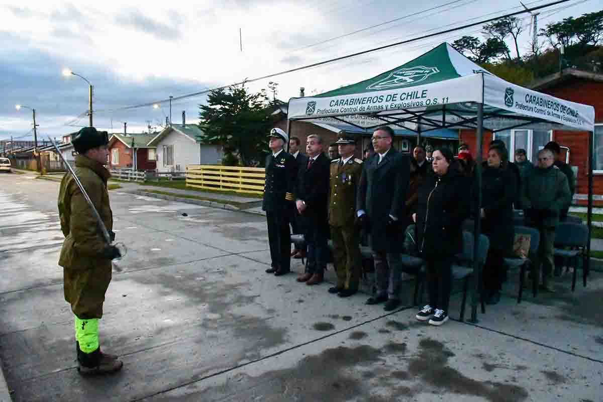 Carabineros de la Provincia Antártica Chilena conmemora 99° aniversario reafirmando su compromiso con la seguridad y soberanía nacional 