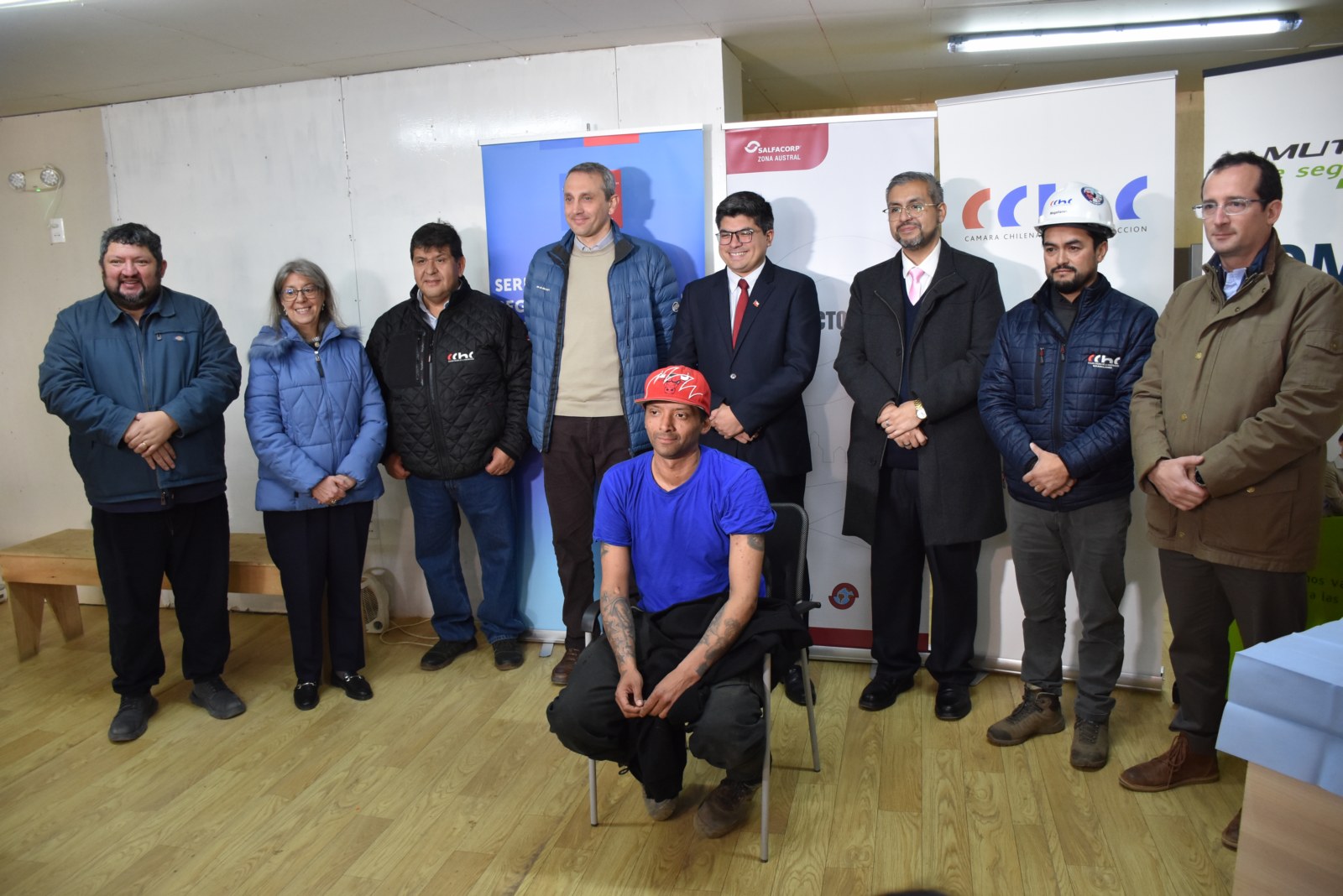 Magallanes refuerza vacunación en trabajadores de la construcción y mantiene alto avance regional