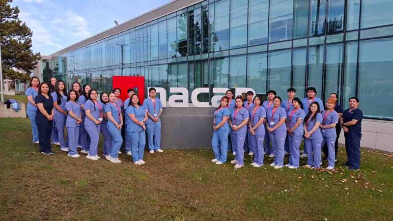27 estudiantes de Técnico en Enfermería de INACAP inician su internado en el Hospital Clínico Magallanes