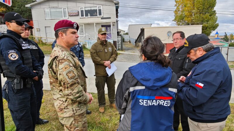 Delegación Provincial de Ultima Esperanza refuerza preparación ante emergencia e invita a participar en simulacro de evacuación por tsunami en Puerto Natales