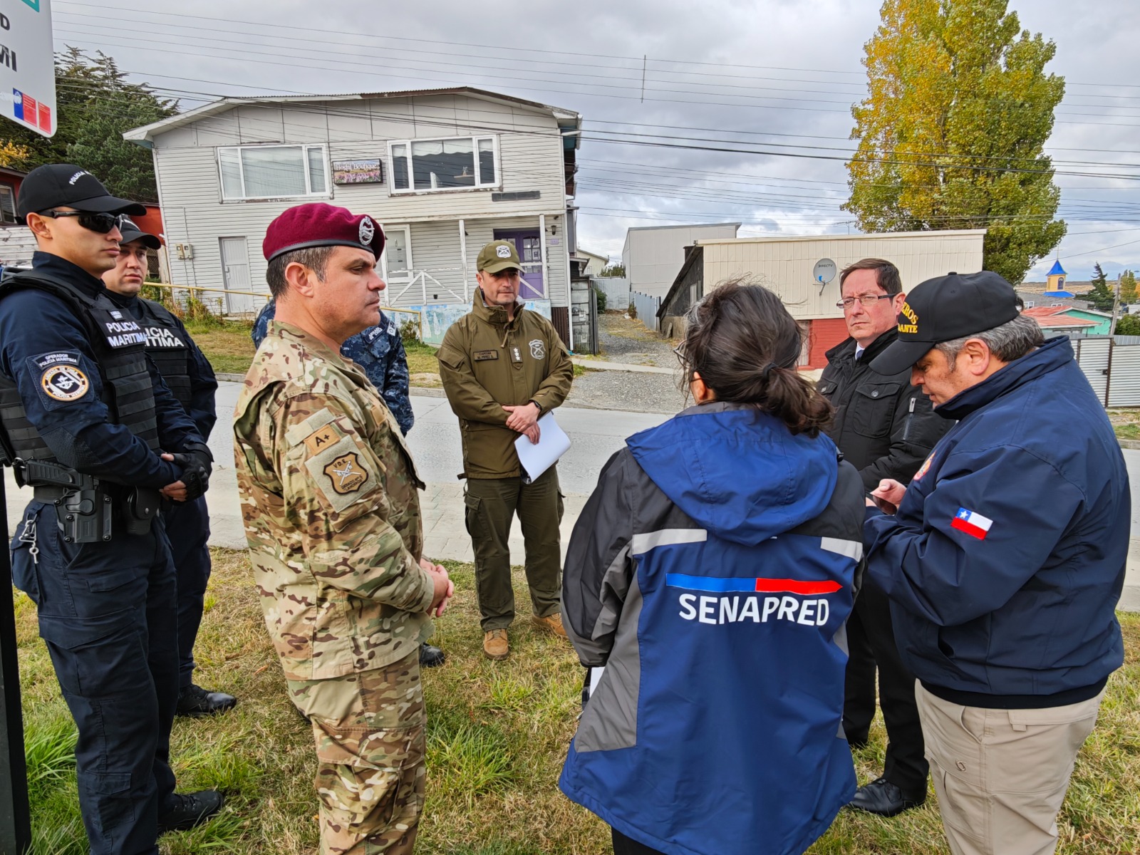 Delegación Provincial de Ultima Esperanza refuerza preparación ante emergencia e invita a participar en simulacro de evacuación por tsunami en Puerto Natales