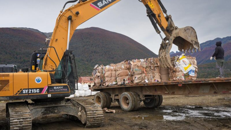 Cabo de Hornos consolida liderazgo regional en reciclaje con nuevo envío de residuos desde Puerto Williams