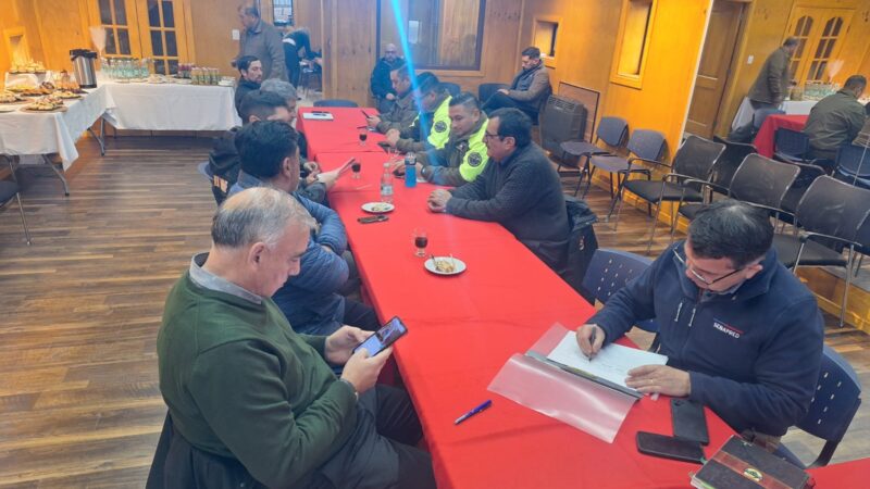 COGRID Comunal en Laguna Blanca coordina Plan de Invierno 2026 para fortalecer la seguridad en la Ruta 9
