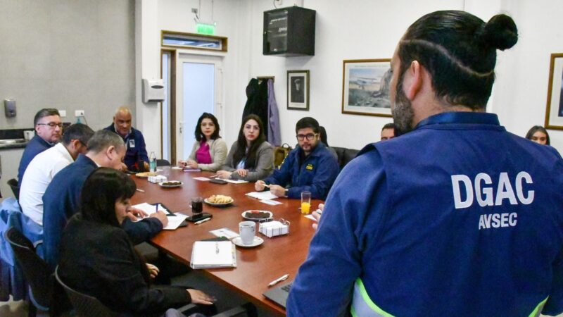 Aeródromo Guardiamarina Zañartu conforma primer Comité Local de Seguridad de la Aviación Civil en Puerto Williams