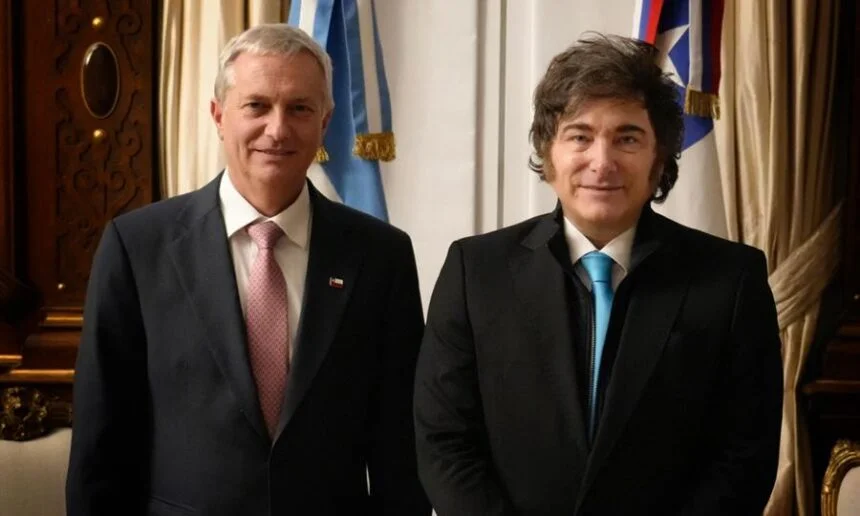 Encuentro entre los Presidentes José Antonio Kast y Javier Milei en Buenos Aires, impulsa agenda bilateral de cooperación