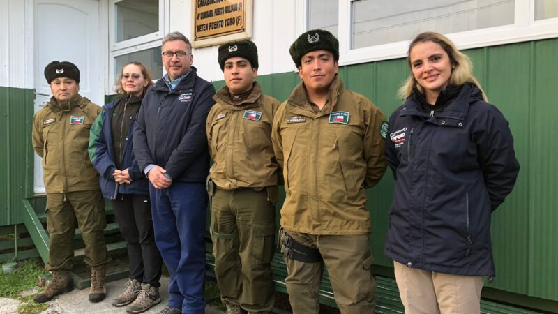 En el Retén (F) de Puerto Toro, se conmemoró el 99° aniversario de Carabineros 