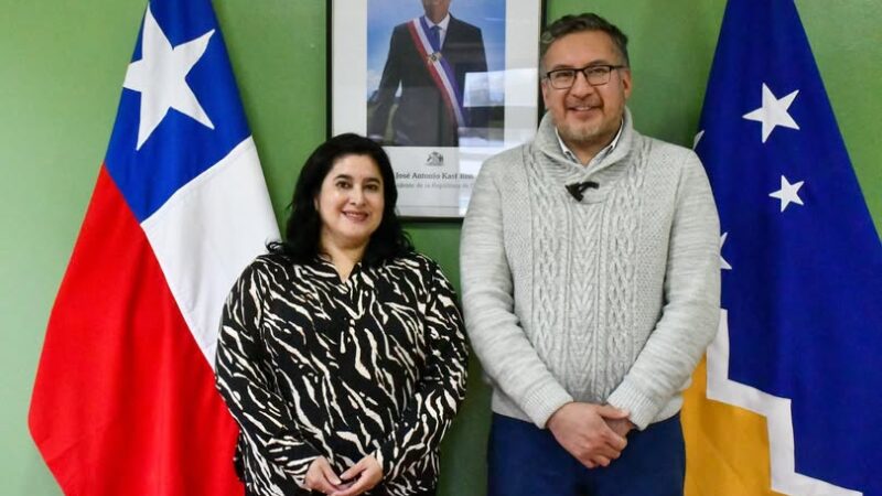 SEREMI de Bienes Nacionales coordina tareas con la Delegación Provincial Antártica