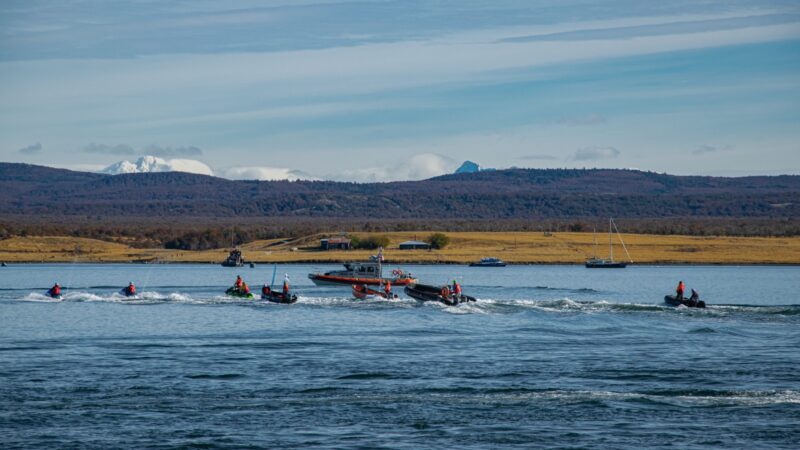 «Regata de los Fiordos» se realizó en el marco del Aniversario de Puerto Natales