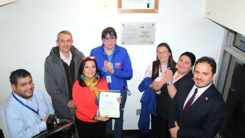 Servicio de Registro Civil de Punta Arenas recibió importante certificación de la Mutual de Seguridad