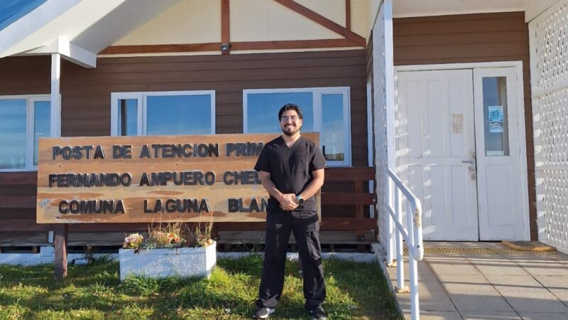 Mario Abad Petignani asume la dirección de la Posta de Salud Rural de Villa Tehuelches en la comuna de Laguna Blanca