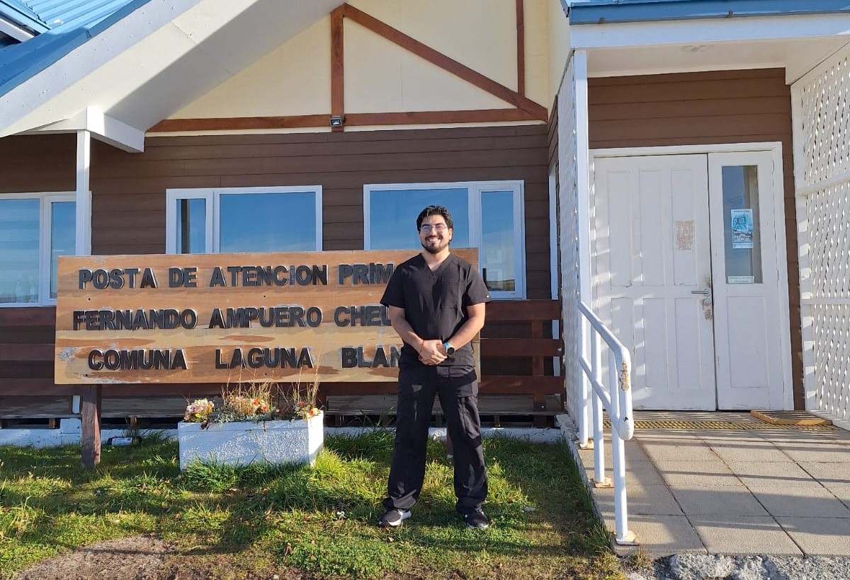 Mario Abad Petignani asume la dirección de la Posta de Salud Rural de Villa Tehuelches en la comuna de Laguna Blanca