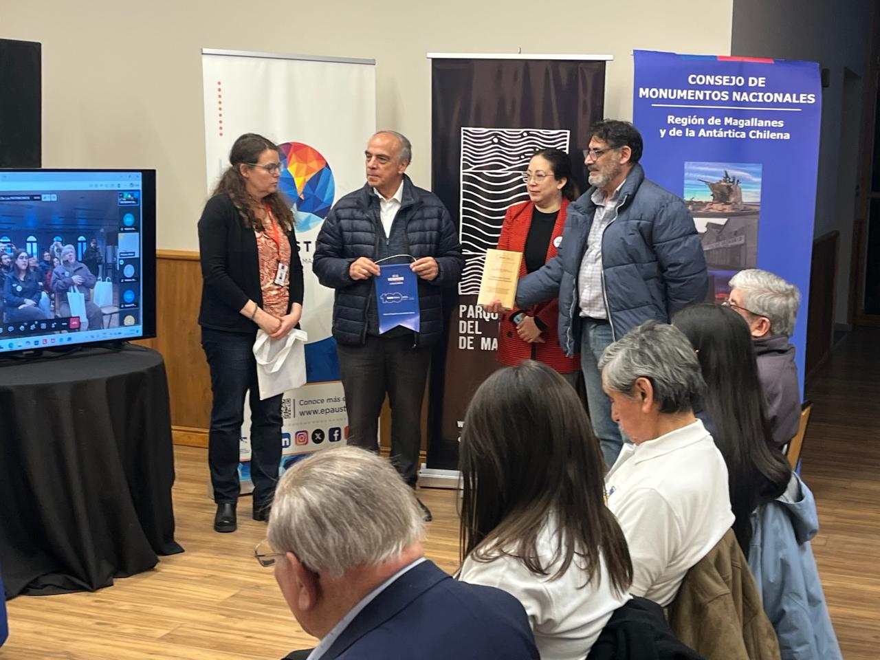 Oficina Técnica Regional del Consejo de Monumentos Nacionales celebró centenario con entrega de distinciones y encuentro de administradores de monumentos nacionales