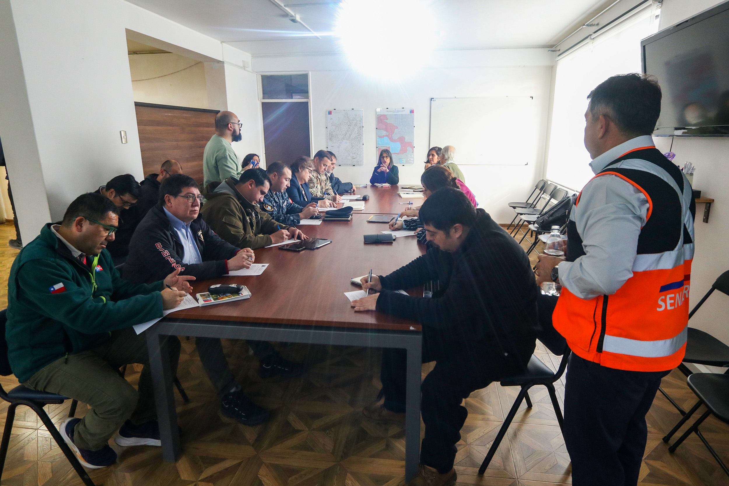 Autoridades refuerzan coordinación ante emergencias invernales en Tierra del Fuego