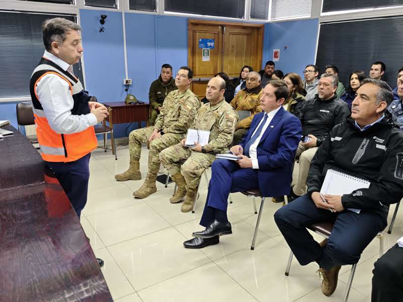 COGRID Provincial refuerza coordinación interinstitucional para enfrentar contingencias del invierno en Última Esperanza