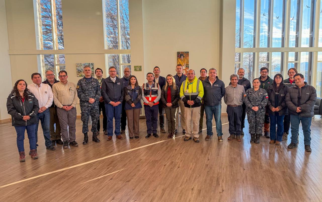 Puerto Williams: Cogrid Provincial refuerza coordinaciones interinstitucionales ante emergencias invernales 