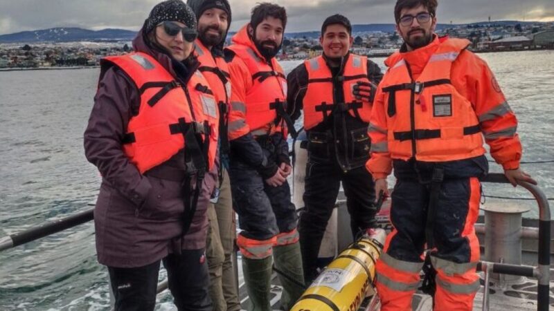 Prospección con glider revela características oceanográficas del estrecho de Magallanes