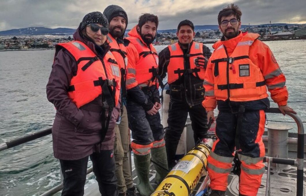 Prospección con glider revela características oceanográficas del estrecho de Magallanes