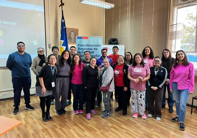 Docentes de Educación Física de Punta Arenas conocieron herramientas de SENDA para fortalecer la prevención escolar