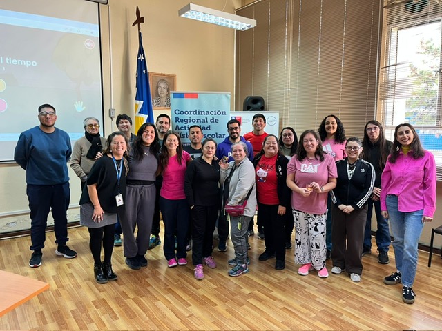 Docentes de Educación Física de Punta Arenas conocieron herramientas de SENDA para fortalecer la prevención escolar