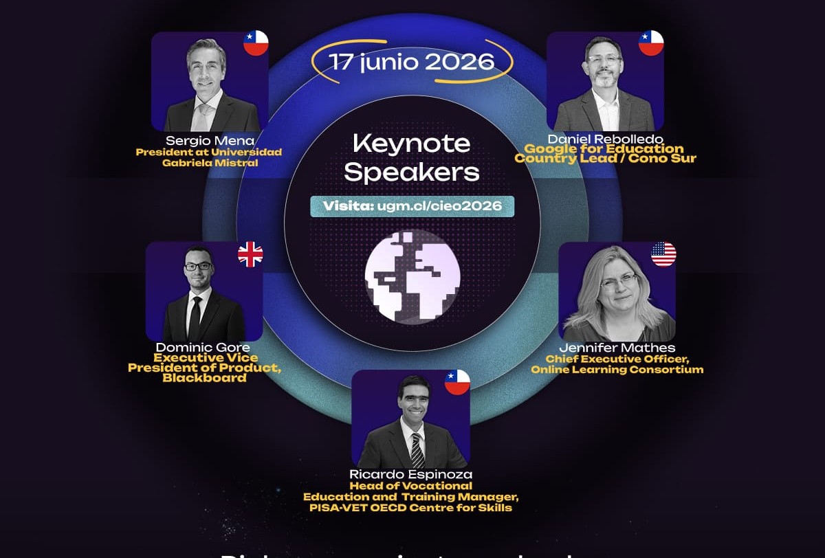 VII Congreso internacional de educación online 2026 de la Universidad Gabriela Mistral: partieron inscripciones