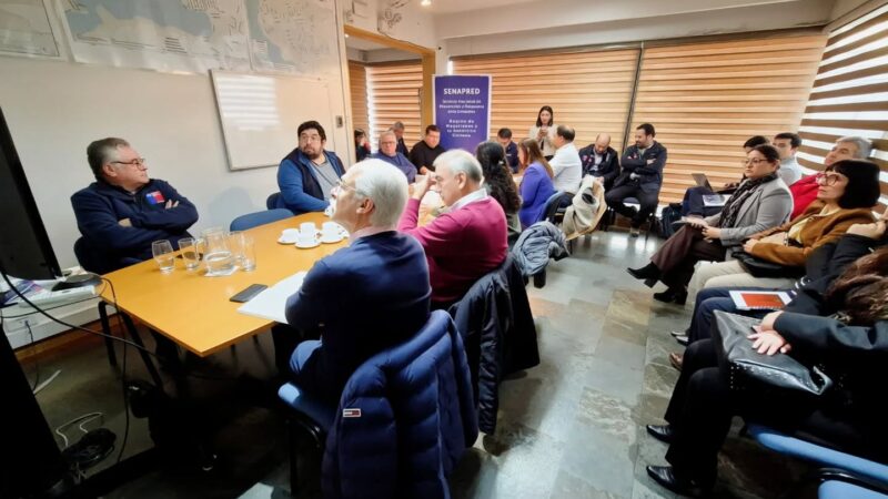 Mesa Técnica Regional Hidrometeorológica se realizó con la participación de la Alcaldesa de Torres del Paine