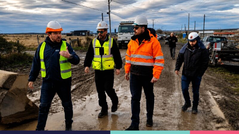 Contraloría en Terreno fiscalizó avances en obras públicas en Ultima Esperanza