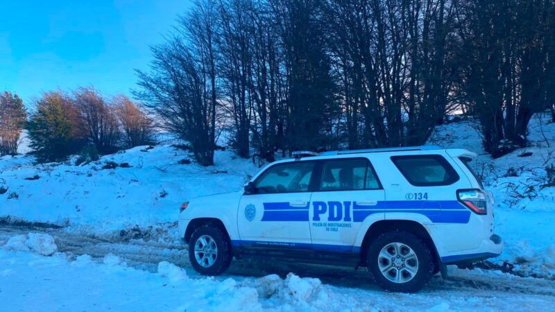 PDI confirma que mujer hallada sin vida en Reserva Forestal Magallanes falleció por hipotermia y descarta intervención de terceros