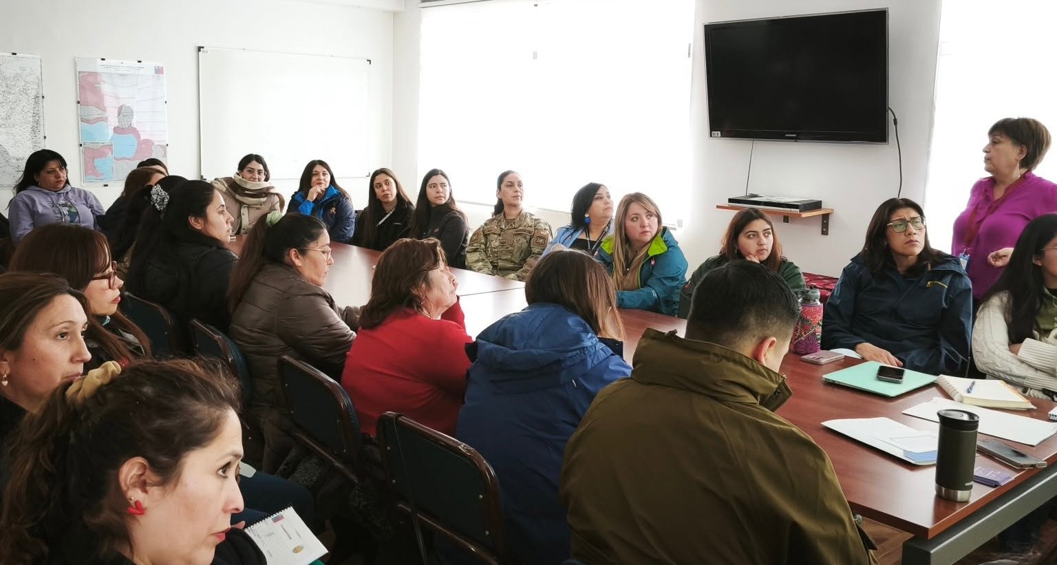 Taller de Primera Respuesta en Violencia contra las Mujeres realizó la SEREMI de la Mujer