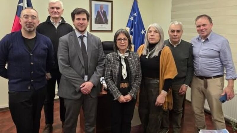 Consejeros Regionales oficialistas se reúnen con la Delegada Provincial de Tierra del Fuego.