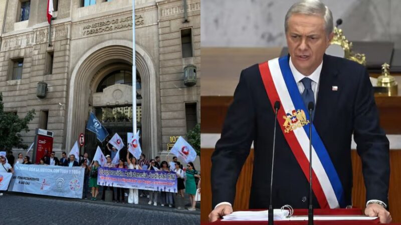 FENADAJ acusa abandono del acceso a la justicia y de los funcionarios del Estado en Cuenta Pública del Gobierno