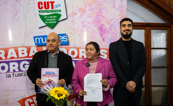 CUT presenta hoja de ruta de mujeres trabajadoras: organización, cuidados y trabajo decente para enfrentar la precarización.