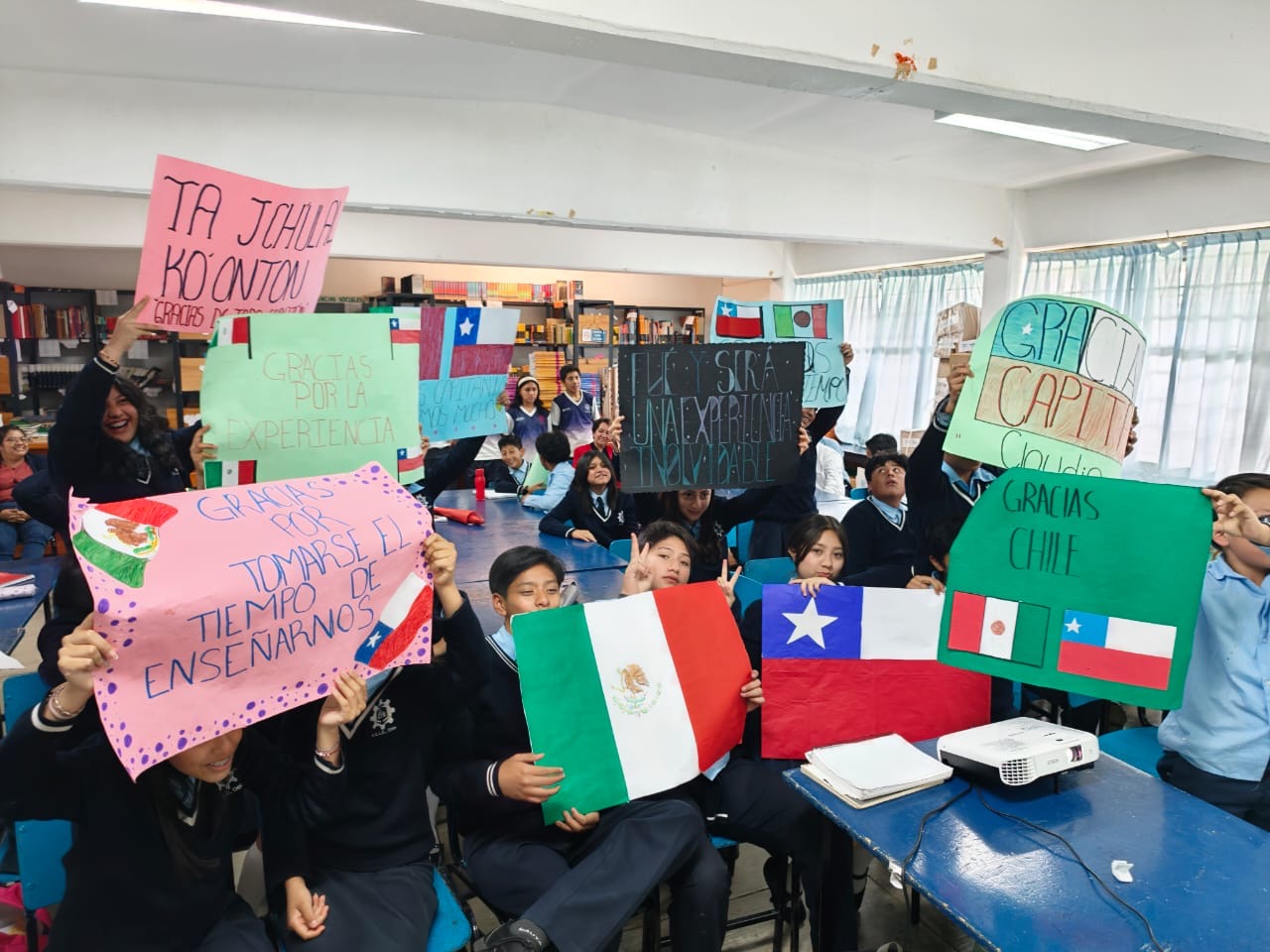 Más de 1600 estudiantes fueron miembros virtuales de la Base Naval Antártica Arturo Prat.