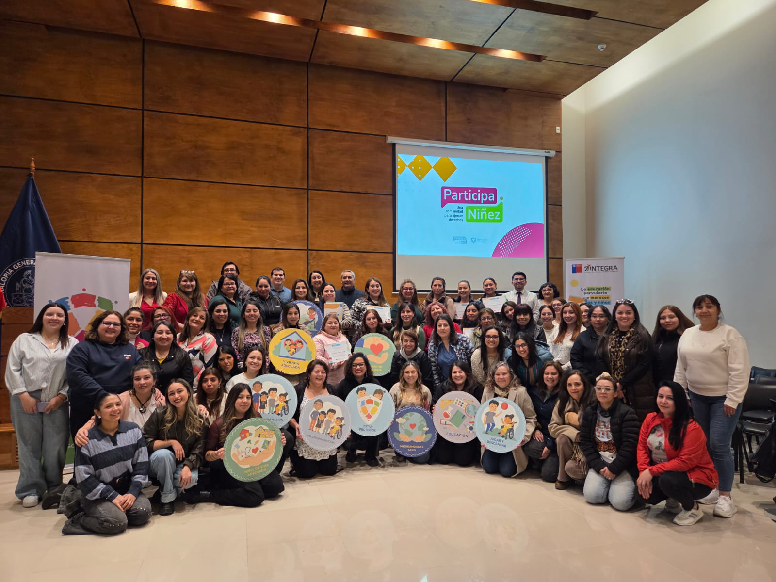 Fundación Integra Magallanes y Defensoría de la Niñez realizan seminario para fortalecer prácticas educativas con enfoque de derechos.