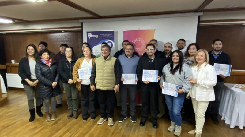 Catorce nuevos Operadores de Grúa Horquilla recibieron su certificación en Magallanes