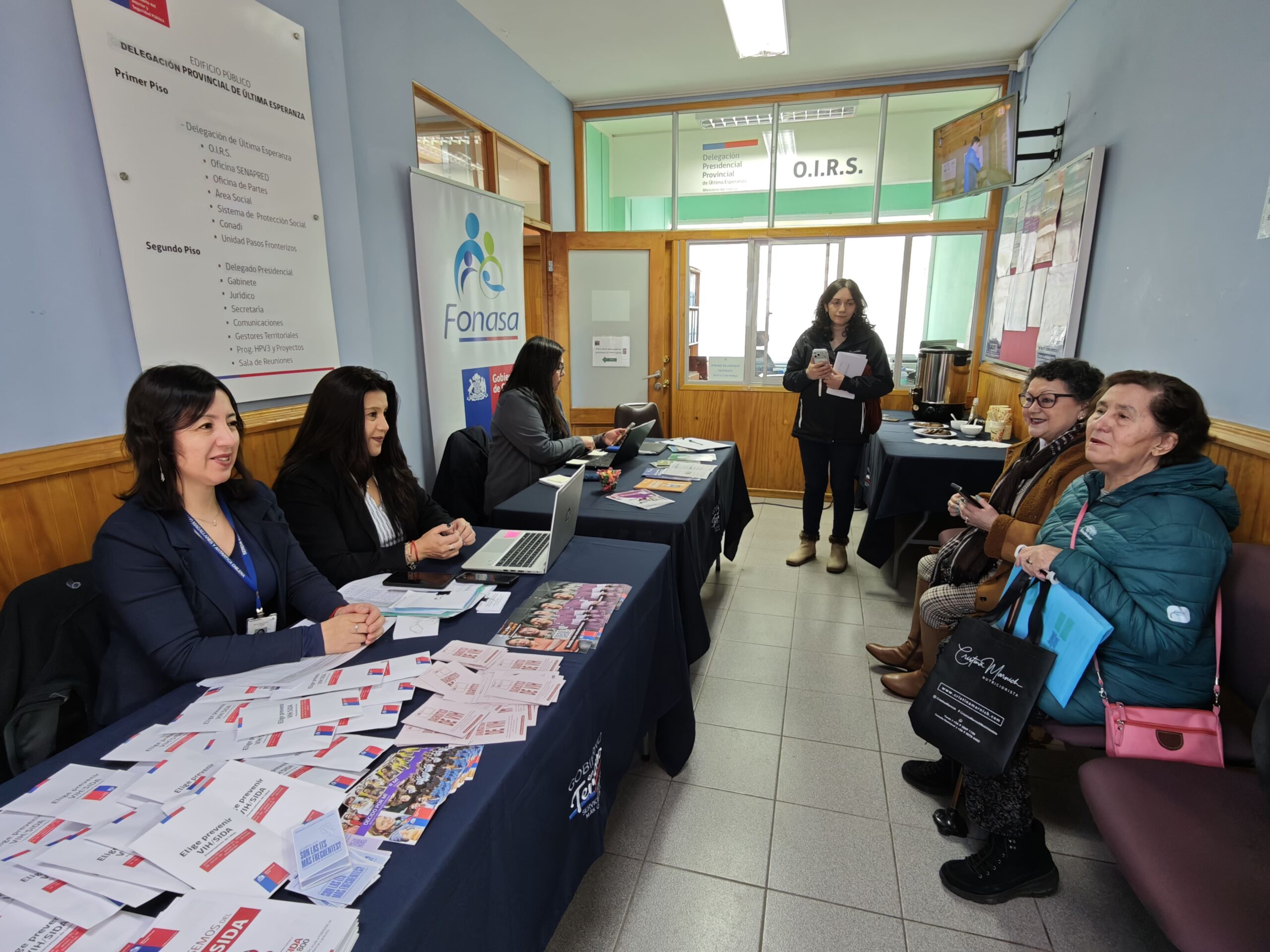 Gobierno en Terreno “Salud” acercó prestaciones y programas preventivos a la comunidad de Puerto Natales