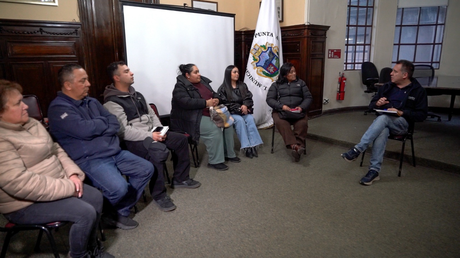 Representantes habitacionales de Punta Arenas valoran avances para reabrir Entidad Patrocinante Municipal.