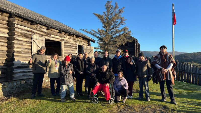 Usuarios de albergues participaron en actividades recreativas en el Parque del Estrecho de Magallanes