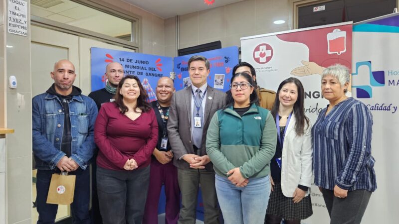 Banco de Sangre del Hospital Clínico Magallanes reconoció a sus Donantes Altruistas Fidelizados
