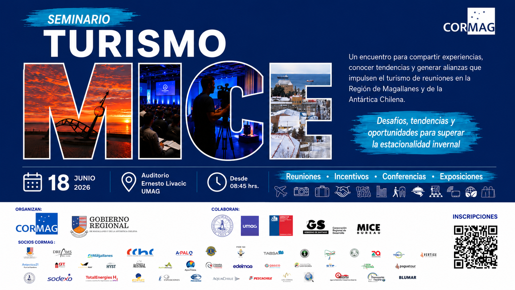 Turismo MICE: expertos abordarán desafíos y oportunidades para Magallanes