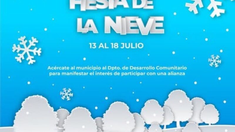 ¡Que nadie se quede fuera! Municipalidad de Cabo de Hornos invita a toda la comunidad a vivir la gran Fiesta de la Nieve.
