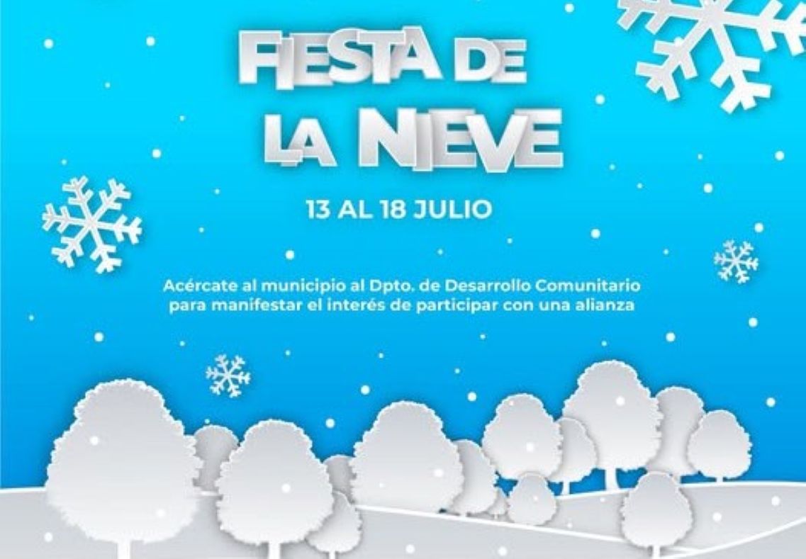 ¡Que nadie se quede fuera! Municipalidad de Cabo de Hornos invita a toda la comunidad a vivir la gran Fiesta de la Nieve.