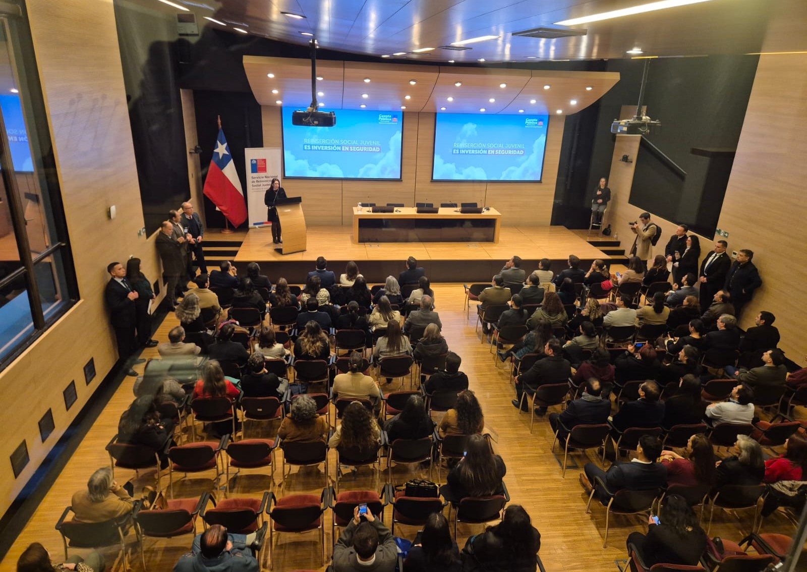 Servicio de Reinserción Juvenil realiza primera Cuenta Pública Participativa con cobertura nacional y releva los desafíos pendientes para consolidar la reinserción social juvenil.