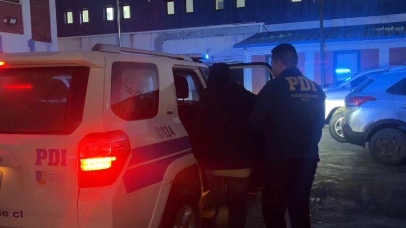 PDI detuvo a dos sujetos por robos con violencia e intimidación ocurridos en Punta Arenas y ambos quedaron en prisión preventiva